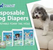 Amazon.com : Pet Soft Dog Diapers Female, Disposable Female ...