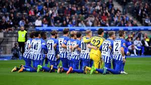 Hertha bsc squad stats broken down by player per fixture. Bundesliga Hertha Berlin Takeaknee In Calling For A More Open Minded World