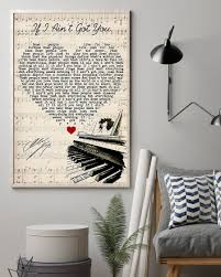 If i ain't got you then i ain't got nothing said i ain't got nothing. If I Ain T Got You Lyrics Poster