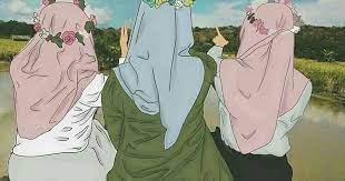 Kumpulan gambar kartun islami religi terbaru terlengkap gambar kartun islami romantis dan muslimah keren lucu imut muslimah bercadar sholehah lucu anak dll. Sahabat Muslimah Bercadar