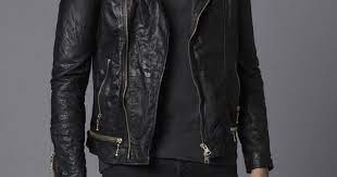 Allsaints Conroy Leather Biker Jacket Mens Leather Jackets Leather Jacket Men Style Jackets Men Fashion Leather Jacket Men