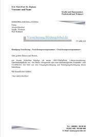 Maybe you would like to learn more about one of these? Kundigung Versicherung Muster Anschreiben Vorlage Download
