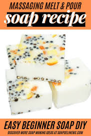 Organic Peppercorn Massage Melt And Pour Soap Recipe Easy Soap Recipes Soap Recipes Homemade Soap Recipes