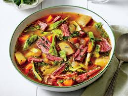 Beef, water, sugar, spices, salt, cherry the ends from our sliced premium corned beef! Oven Braised Corned Beef Brisket Recipe Myrecipes