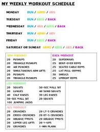 Workouts On Pinterest Weekly Workout Schedule Cardio And Workout Weekly Workout Schedule Weekly Workout Weekly Workout Routines
