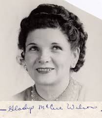Gladys Evelyn McCue Wilson (1917-1964)