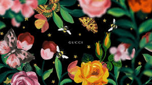 Gucci wallpaper 4k gucci 22019 hd wallpaper backgrounds. Gucci Word Surrounded By Butterfly And Flowers Hd Gucci Wallpapers Hd Wallpapers Id 49021