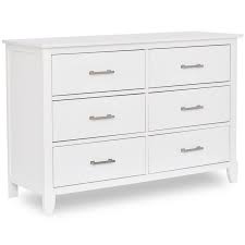 Dream on me liberty collection 3 drawer changing table, white. Dream On Me Universal Kids Bedroom 6 Drawer Double Dresser In White 599 White