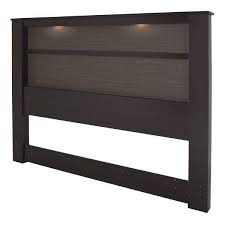 Headboards are primarily designed for support and protection apart from the ornamental requirements. Gloria King Headboard With Lights 3659290 South Shore Afw Com