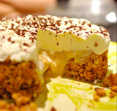 Banofee Pie Un Paquet De Biscuits Mac Vitees 200 Grs De Beurre Fondu 1 Grosse Banane 1 Boite De Lait Co Recette Entremet Alimentation Gourmandise