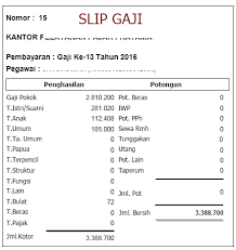 Maybe you would like to learn more about one of these? Contoh Slip Gaji Tahun Contoh Surat