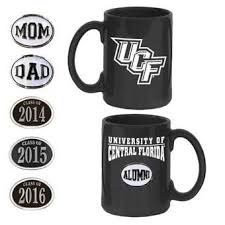 Black Ucf Medallion Coffee Mug Gray S College Bookstore 13 95 Mugs Coffee Mugs Ucf