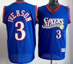 The most common allen iverson sixers material is glass. Philadelphia 76ers 3 Allen Iverson Blue Swingman Throwback Jersey On Sale For Cheap Wholesale From China