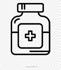 Many colors are offered for you to draw. Medicine Bottle Coloring Page Pill Bottles Icon Vector Free Transparent Png Clipart Images Download