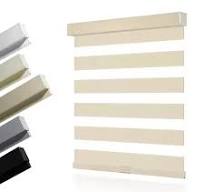 2025 Custom Blinds Light Filtering Control Multi-color Selection Manual  Spring Cordless Zebra Roller Blinds For Living Room - AliExpress