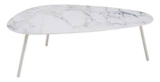 Gagnez de la place avec une table d'appoint pliante ! Table Basse Terramare Emu Blanc Made In Design
