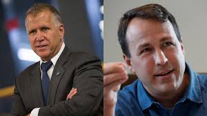 GOP Sen. Thom Tillis, Democrat Cal Cunningham are NC Senate picks
