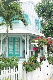 If you live in a place with all four seasons, autumn might be your best bet, since the cooler air means the paint will. Southern Homes With The Best Curb Appeal Of 2017 Beach Cottage Exterior Cottage Exterior Beach Cottage Style