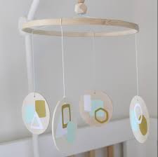 Omg This Diy Modern Geometric Baby Mobile Is So Cute