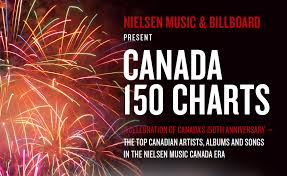 nielsen and billboards canada 150 charts canadian music blog