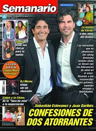 He began his career in 1996 with the role of rollo in the television series gino. Sebastian Estevanez Juan Darthes Dulce Amor Semanario Magazine 15 May 2012 Cover Photo Argentina