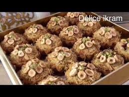 حلويات العيد 2019 حلوة اللموندين الفرنسية بلمسة شرقية Youtube Alimentation Recettes De Cuisine Gateaux Et Desserts
