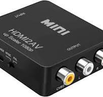 HDMI to RCA, 1080p HDMI to AV 3RCA CVBs Composite Video Audio Converter  Adapter Supports PAL/NTSC for TV Stick, Chromecast, Apple TV, PC, Laptop,  ...