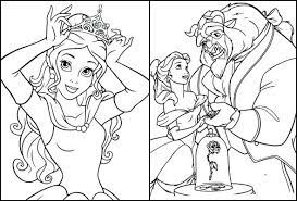 Se quiser você pode inventar novas cores. Desenhos De A Bela E A Fera Para Colorir Pop Lembrancinhas