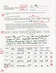 For a single atom, atomic mass is the sum of the protons and neutrons. Isotopes Worksheet Answers Extension Questions
