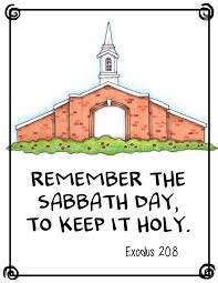 Taking a sabbath break is a holy rule: The Cozy Red Cottage I Can Keep The Sabbath Day Holy Lesson 37 Primary 2