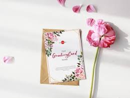 Download Wedding Card Free Mockup