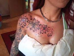 See more ideas about tattoos, cheetah print tattoos, leopard print tattoos. Animal Print Tattoos Leopard Print Butterfly With Flowers Tattoo Designs Leopard Print Tattoos Animal Tattoos For Women Butterfly With Flowers Tattoo