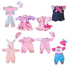 Wondoll 8 Sets Baby Doll Clothes For 12 Inch Baby Alive Dolls 10 11 12 Inch Handmade Clothing Lovely Hat Dress And Outfits Accessories Christmas Birthday For Little Girl Pricepulse