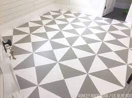 Painting floors can also help hide imperfections. How To Paint A Floor The Farmhouse Diy Painted Floor Quilt