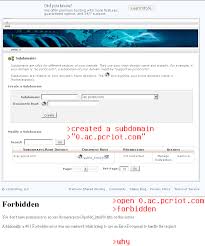 Subdomains And 403 Forbidden X10hosting Free Hosting Community