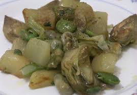 Sbucciare le patate, lavare, tamponare, e tagliare. Fave Patate E Carciofi Veganblog Ricette E Prodotti Dal Mondo Vegan