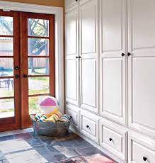 This mudroom laundry room combo was completed on a budget, is stylish, and packed with storage! Pin By Julie Fleming On Mud Area Ideas Mud Room Storage Home Mudroom Lockers