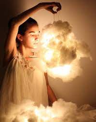 Cotton Led Clouds Diy Clouds Diy Cloud Light Cloud Lantern