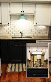 Insert the power wire into the controller above your cabinet. Diy Kitchen Lighting Upgrade Led Under Cabinet Lights Above The Sink Light