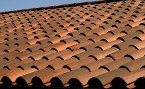 Detail Of Classic S Mission Clay Roof Tile With 2 Piece Eave Line In 1 3 B330 R Old Santa Barbara Blend 1 3 2f45 Sc Toba Clay Roof Tiles Clay Roofs Clay Tiles