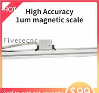 1 Micron High Precision Magnetic Sensor with Accuracy Tape Strip 0.001mm  Magnet Encoder 1um Reader and Aluminum Profile Support - AliExpress