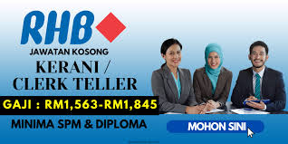 Kerja kosong sekitar alor setar: Kelayakan Spm Pun Boleh Mohon Jawatan Kerani Di Rhb Bank My Kerja