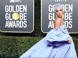 Star's like lady gaga, kristen cavallari and rachel brosnahan are prepping to attend the 76th annual golden globe awards on sunday. Lady Gaga Dyes Hair Blue To Match Dress For The 2019 Golden Globes Allure