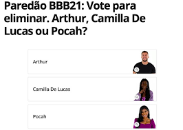 Como votar no paredão bbb 21| gshow! W56anlfq4o8r3m