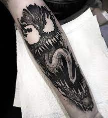 3 955 Likes 26 Comments Rob Borbas Grindesign Tattoo On Instagram Kwadron H2oceanproteam Venom Tattoo Sleeve Tattoos Tattoos