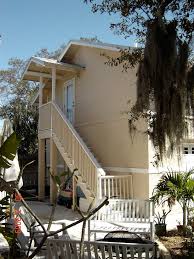 A good staircase will match with the perfect landscape of your house. Outside Stairs To Bonus Room Craftsman Garage Tampa By Design Freedom Inc Houzz