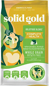 Find everything you need in one place. Amazon Com Solid Gold Holistique Blendz With Oatmeal Pearled Barley Ocean Fish Meal Holistic Sensitive Stomach Dry Dog Food For Adult Senior Dogs 28 5lb Bag Pet Supplies