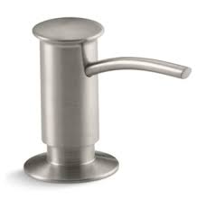 Check the level in the bottle frequently to avoid over filling. Kohler K 1895 C G Brushed Chrome Clairette 16 Ounce Deck Mounted Soap Lotion Dispenser Faucetdirect Com