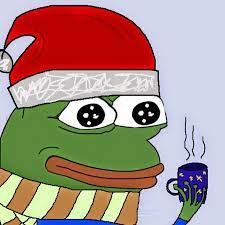 Pepe Comfy Christmas Blank Template Imgflip
