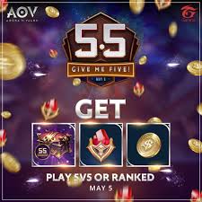 The brawl stars hack gives you the ability to generate unlimited coins and gems. Garena Aov Every 5v5 Game Played On 05 05 Will Drop A 55 Day Special Chest No Limits To Number Of Drops Aov55day Chance To Get 55 Day All Hero Chest